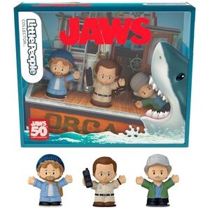 Little People Collector Jaws Movie Special Edition Set NIB